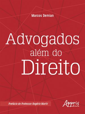 cover image of Advogados Além do Direito